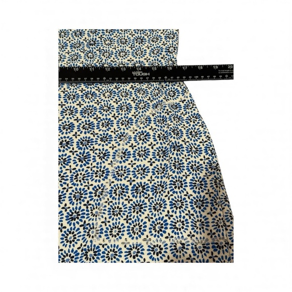 T by Talbots sleeveless Blue, Black, white Patterned Summer Dress size small - Picture 8 of 10